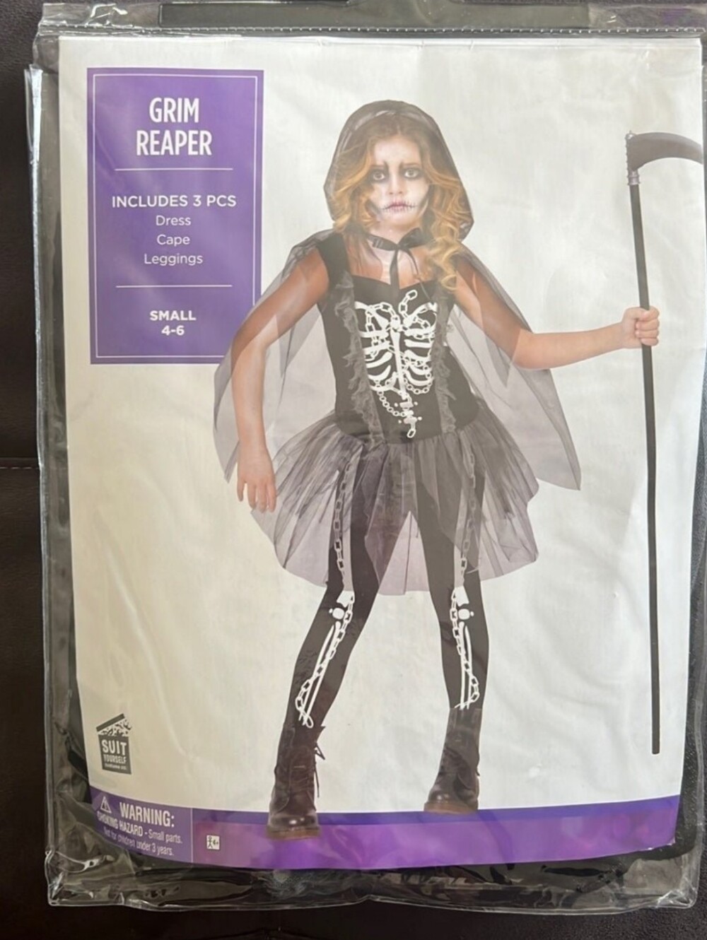 Grim Reaper Kids Halloween Costume